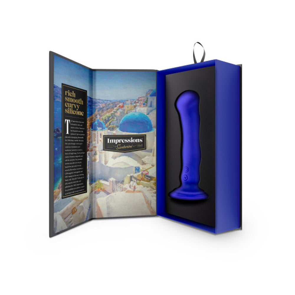 Impressions Santorini 6.5in Vibrator Blu