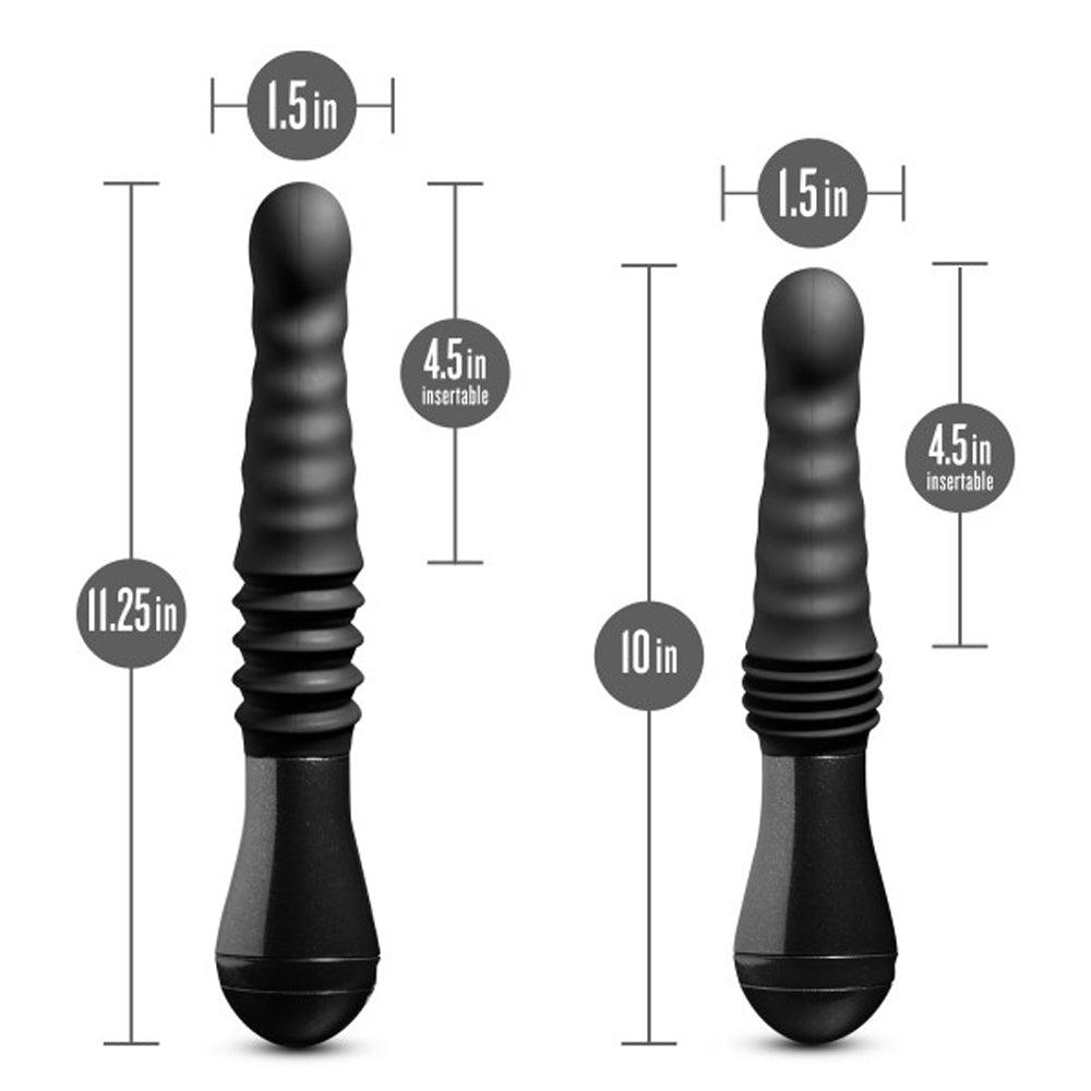 Temptasia Lazarus 10in ThrustDildo Blk