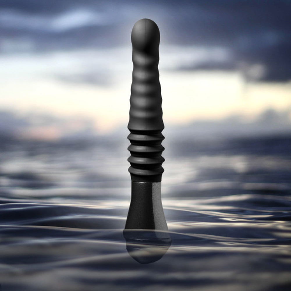 Temptasia Lazarus 10in ThrustDildo Blk