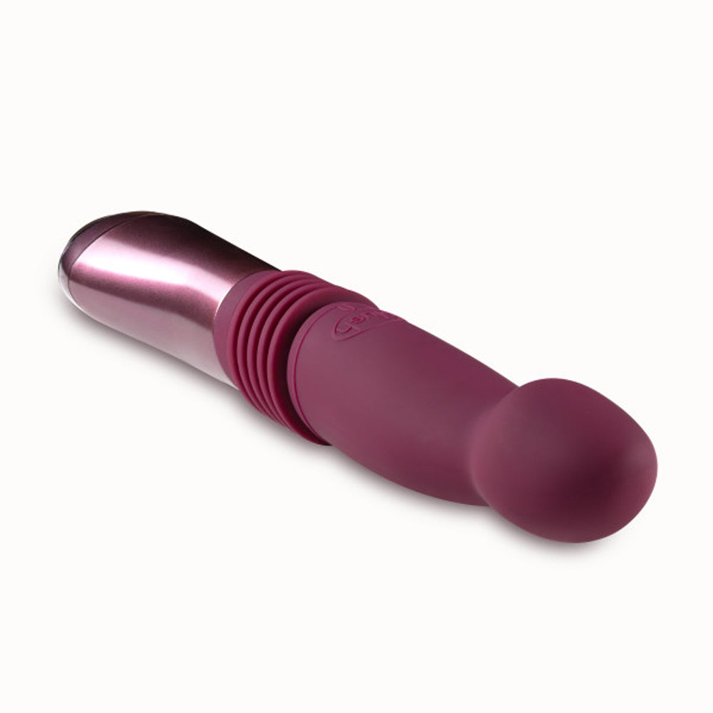 Temptasia Trixie 10in ThrustDildo Wine