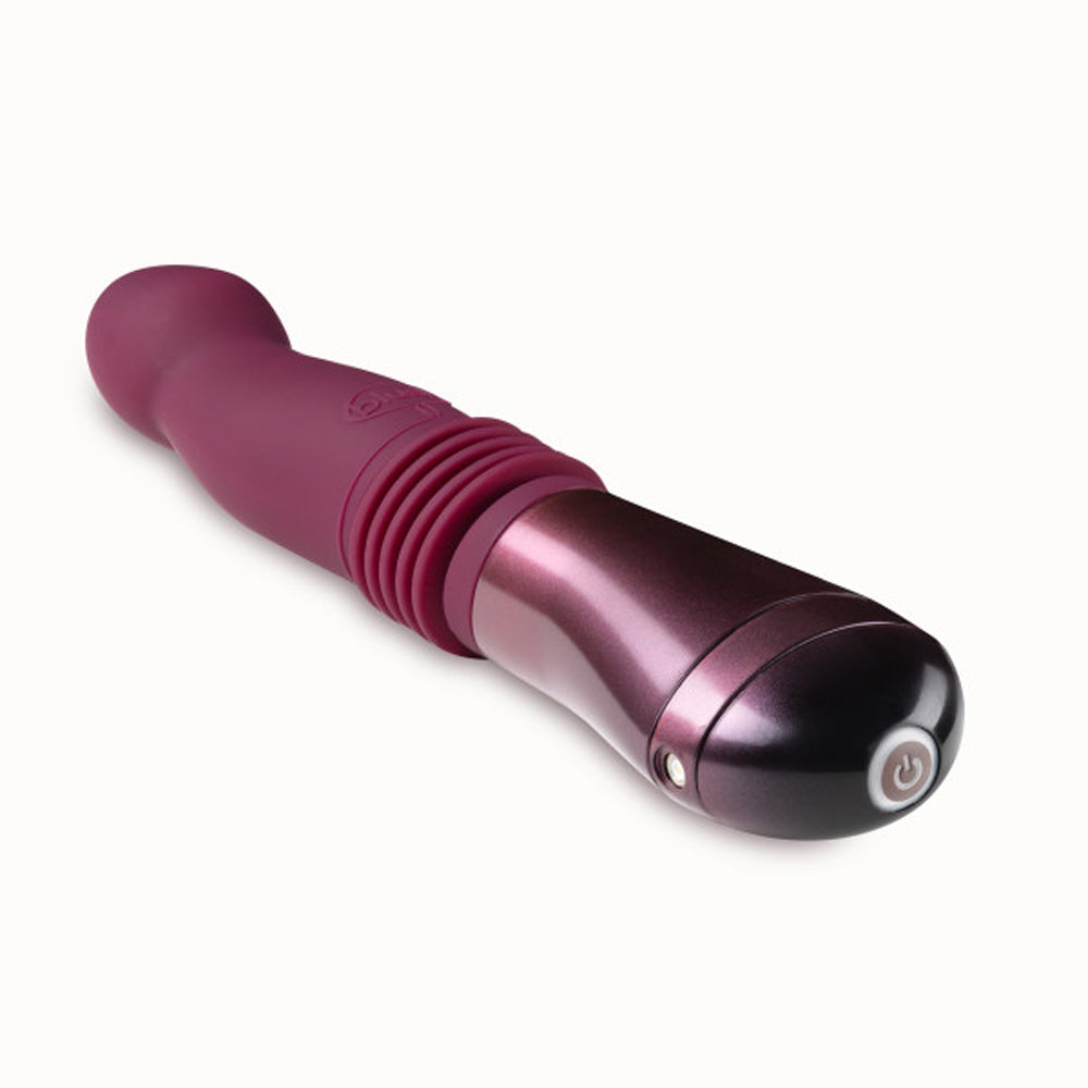 Temptasia Trixie 10in ThrustDildo Wine