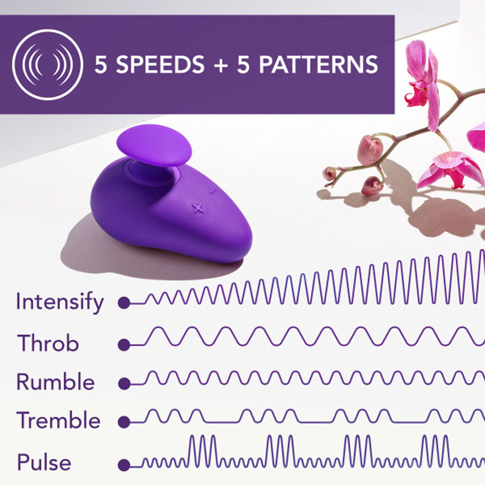 Wellness Palm Sense Vibrator Purple