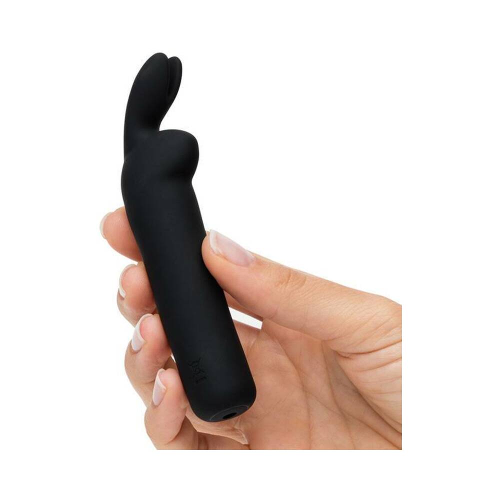 HR Rechargeable Bullet Vibe W/Ears Black