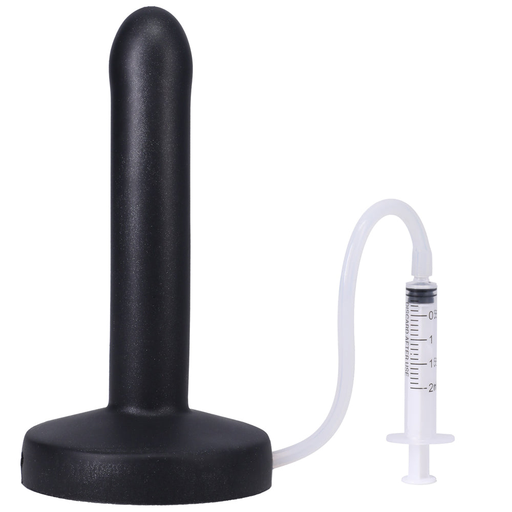 Tantus POP Slim Squirting Dildo Black