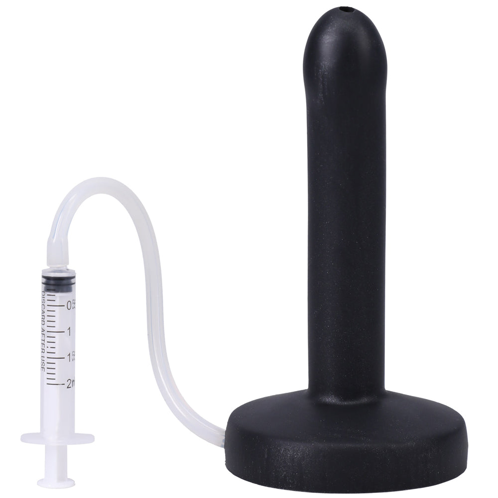 Tantus POP Slim Squirting Dildo Black