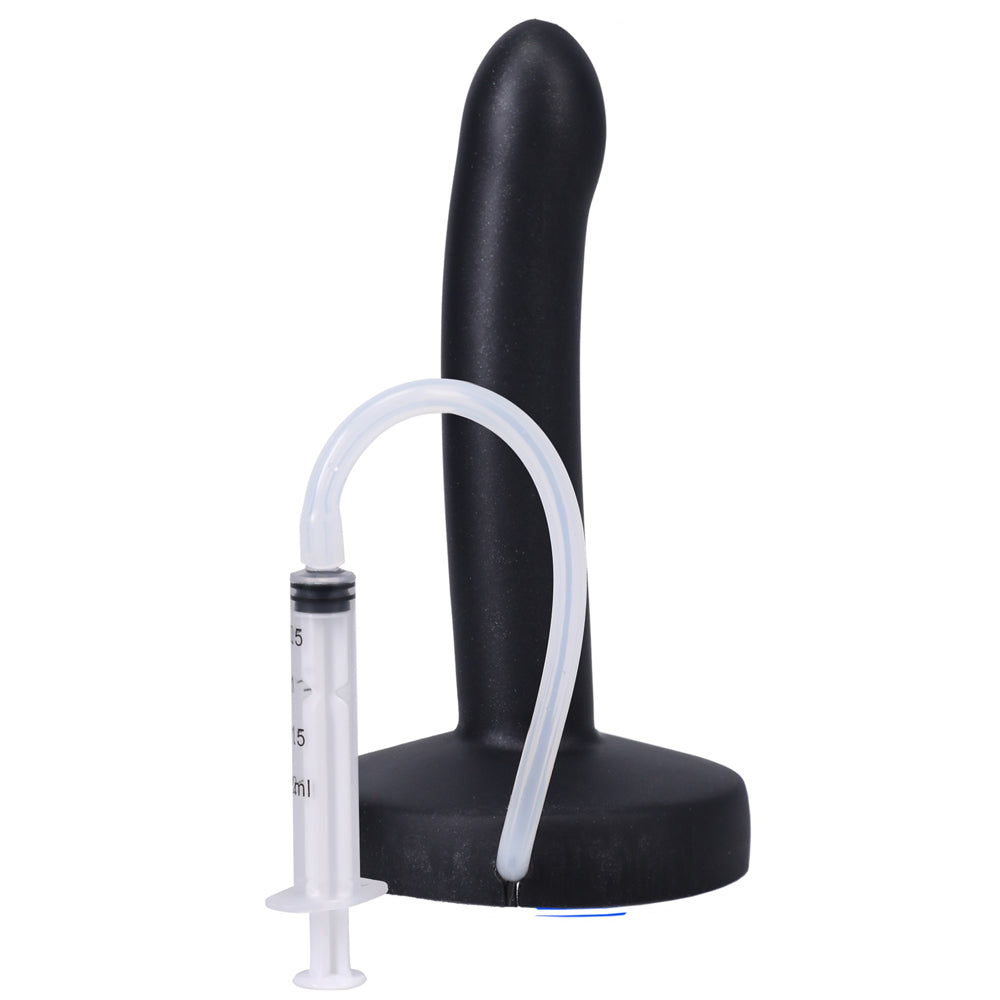 Tantus POP Slim Squirting Dildo Black