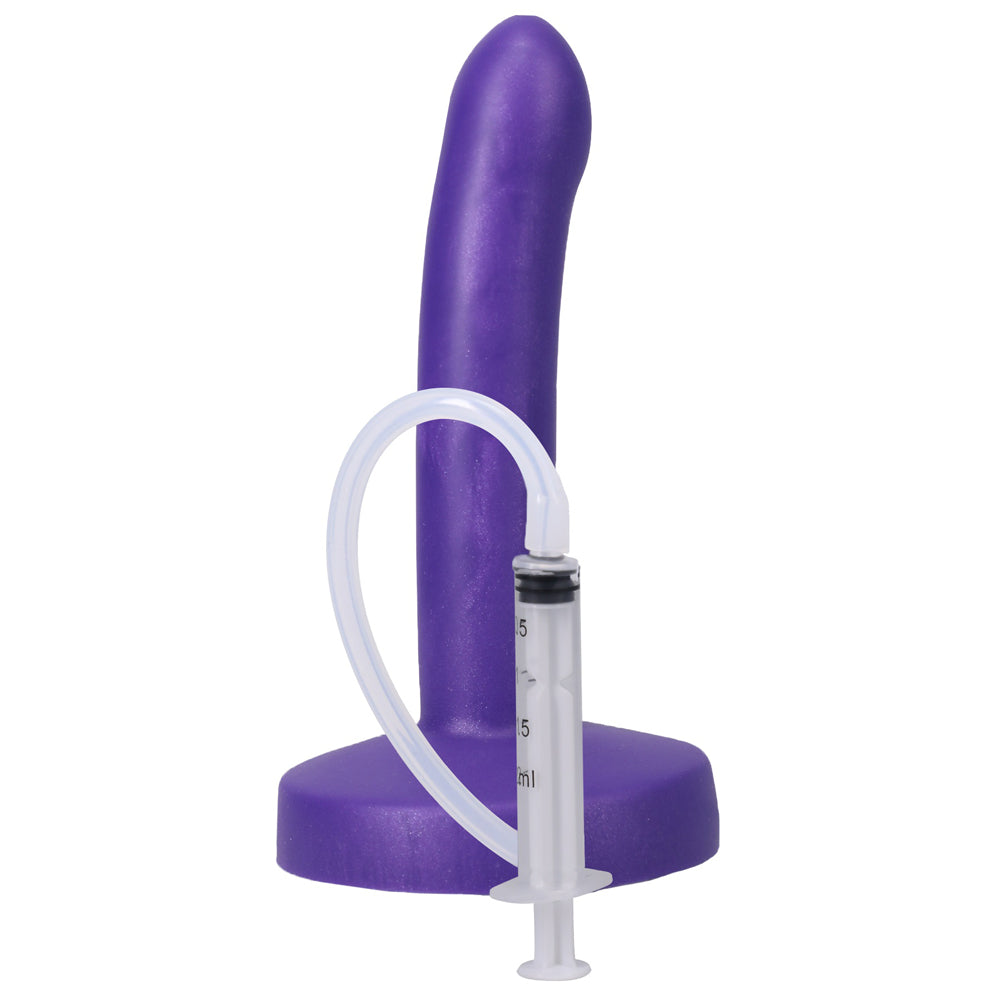 Tantus POP Slim Squrting Dildo Purple