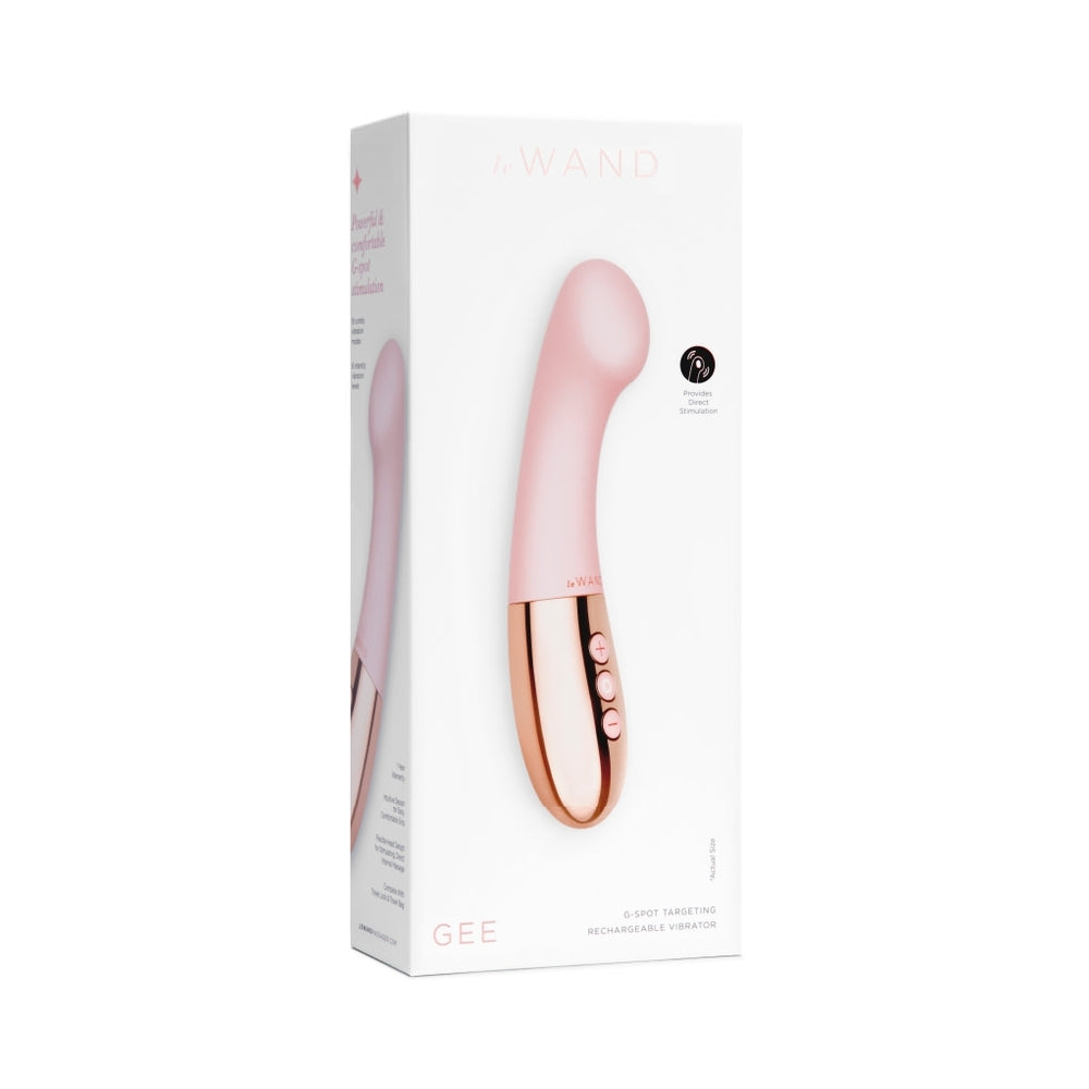 Le Wand Gee Vibrator Rose Gold