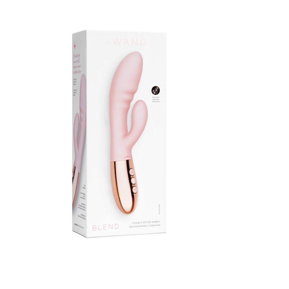 Le Wand Blend Rabbit Vibrator Rose Gold