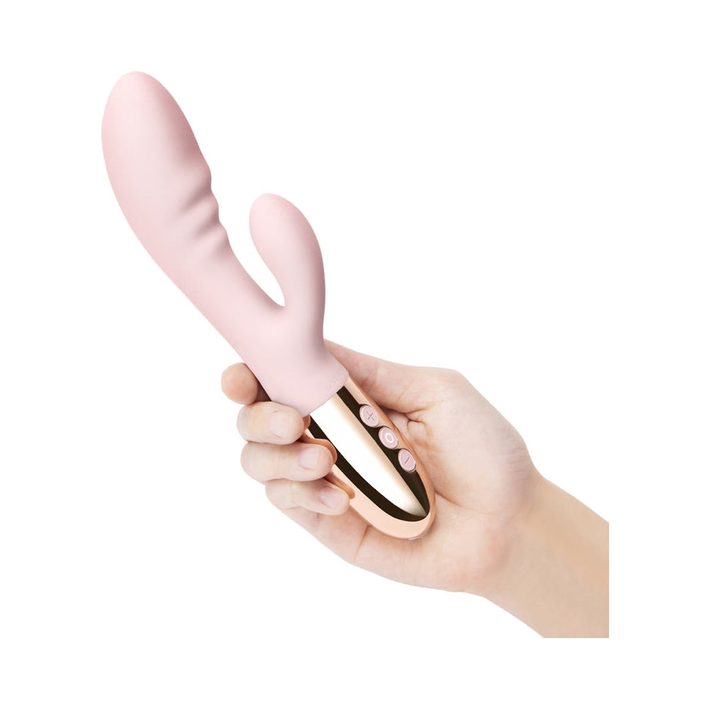 Le Wand Blend Rabbit Vibrator Rose Gold