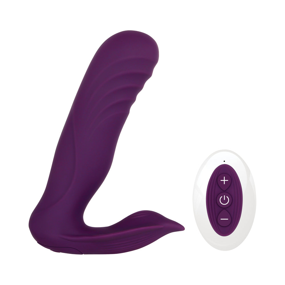 GX Velvet Hammer Dual Stimulator Purple