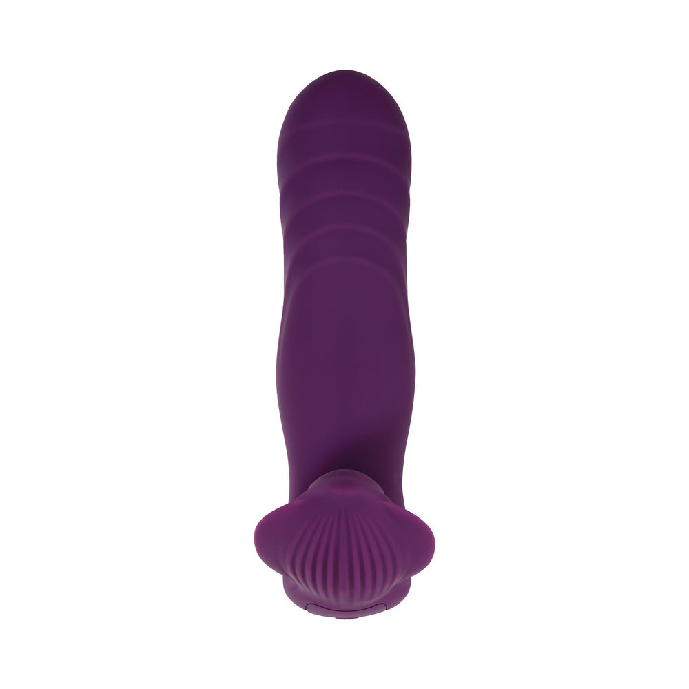 GX Velvet Hammer Dual Stimulator Purple