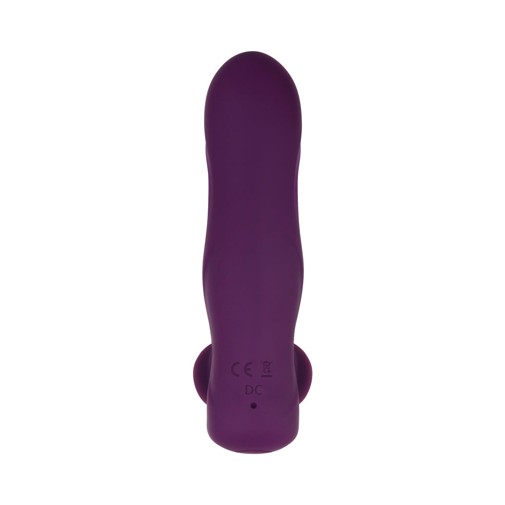 GX Velvet Hammer Dual Stimulator Purple