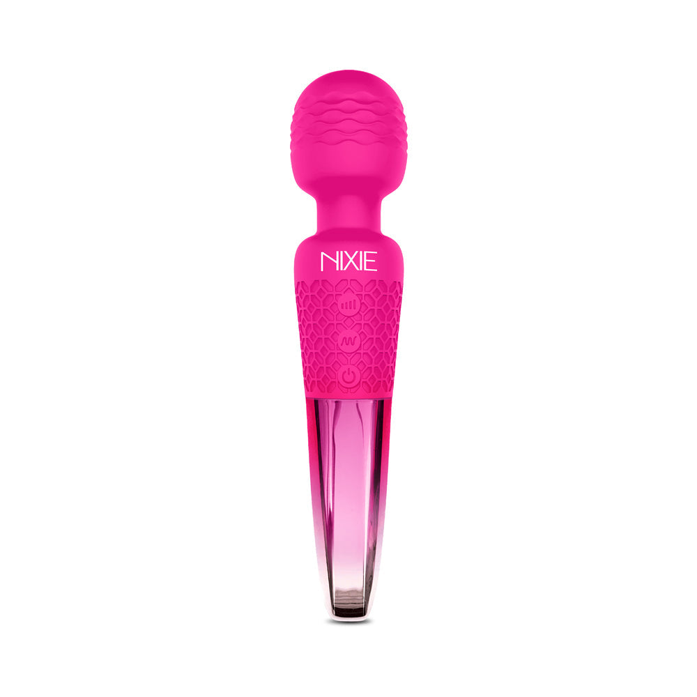 Nixie Rechargeable Wand Pink Ombre Meta