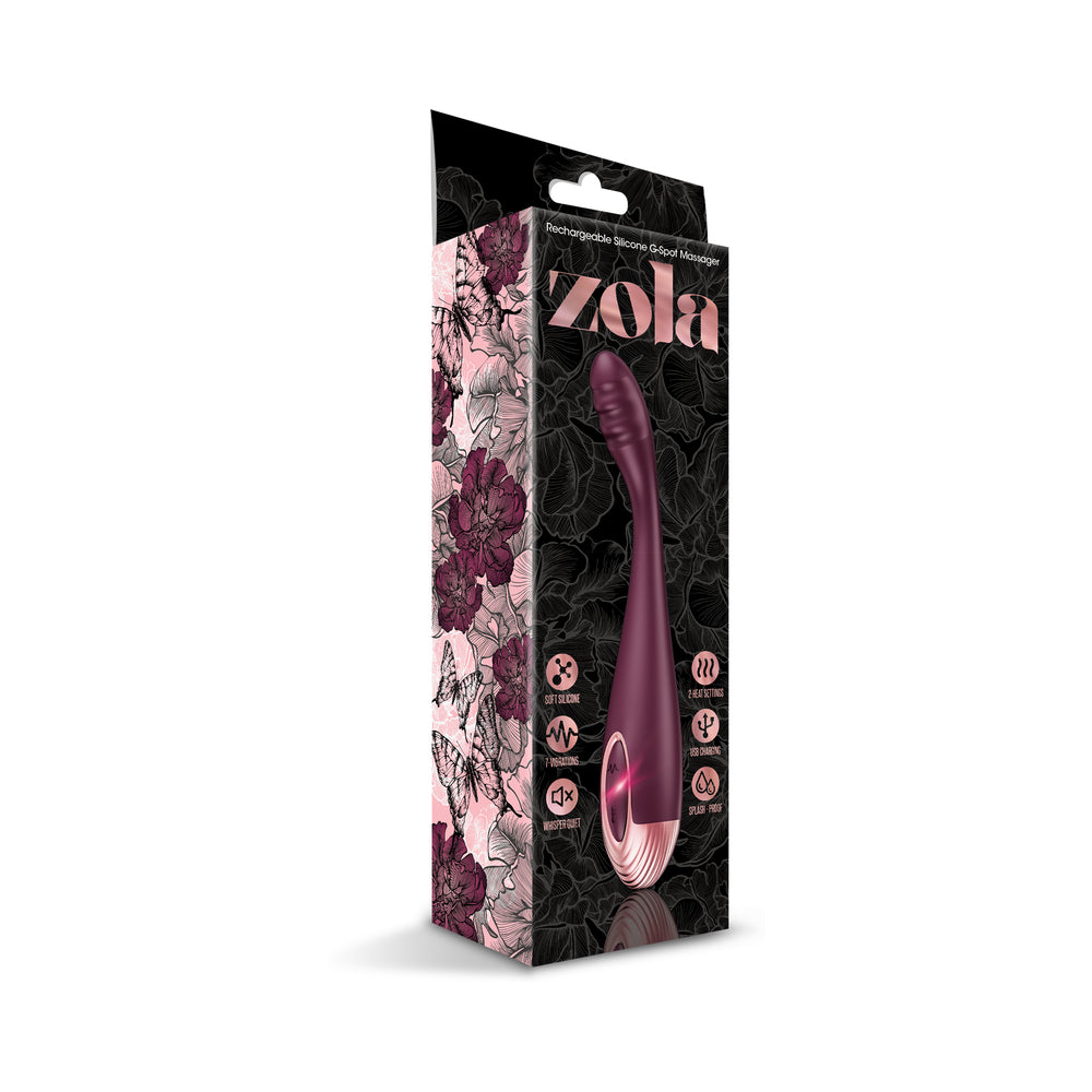 Zola Rechargeable Sili Warm GSpot Massag