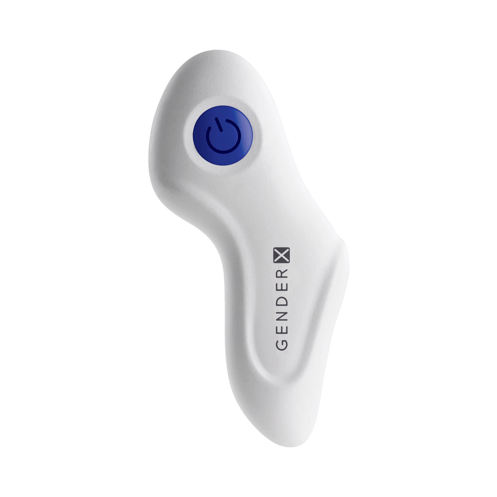 GX Beaded Pleasure Probe Vibrator Blue