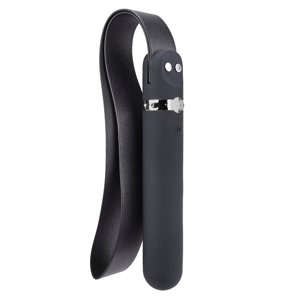 A&E SpankMe Vibe Recharge Slap Strap Blk