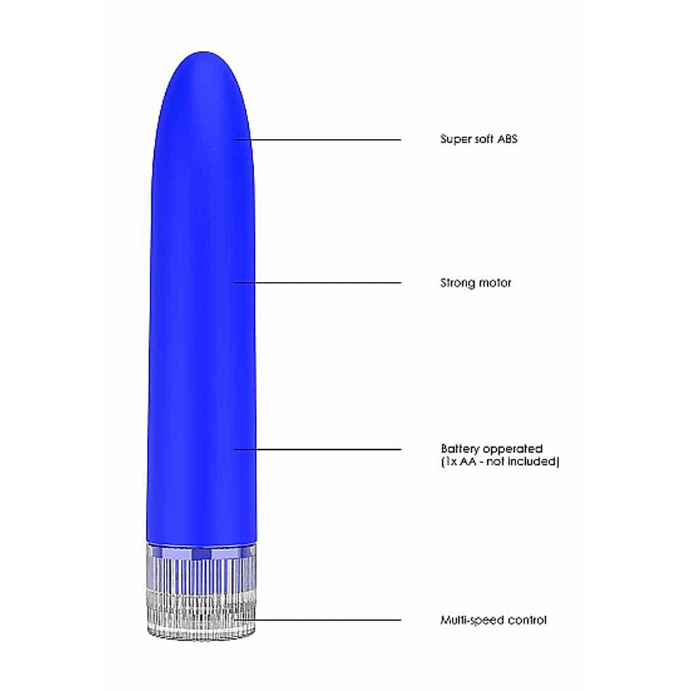 Luminous Eleni Slimline Vibrator Blue