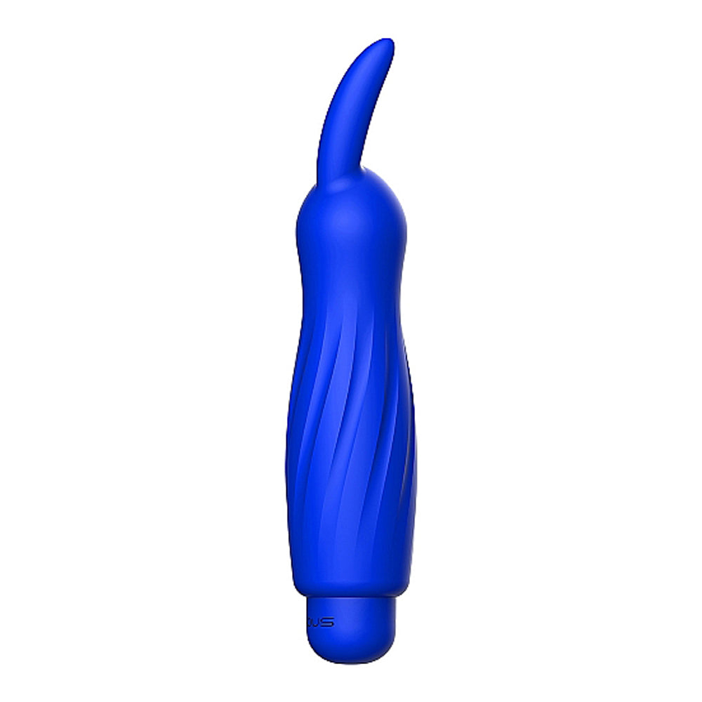 Luminous Sofia 10-Speed Bullet Vibrator With Silicone Rabbit Sleeve Royal Blue