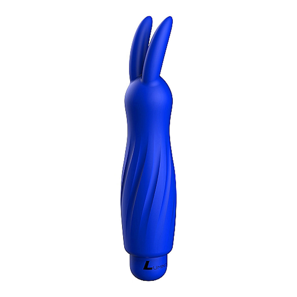 Luminous Sofia 10-Speed Bullet Vibrator With Silicone Rabbit Sleeve Royal Blue