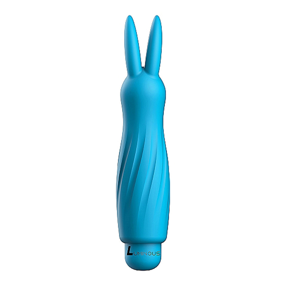 Luminous Sofia 10-Speed Bullet Vibrator With Silicone Rabbit Sleeve Turquoise