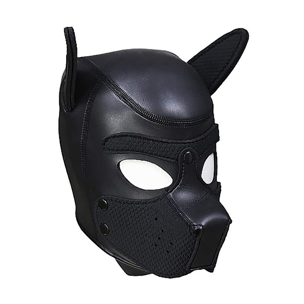 Ouch Puppy Play Neoprene Puppy Hood Blk