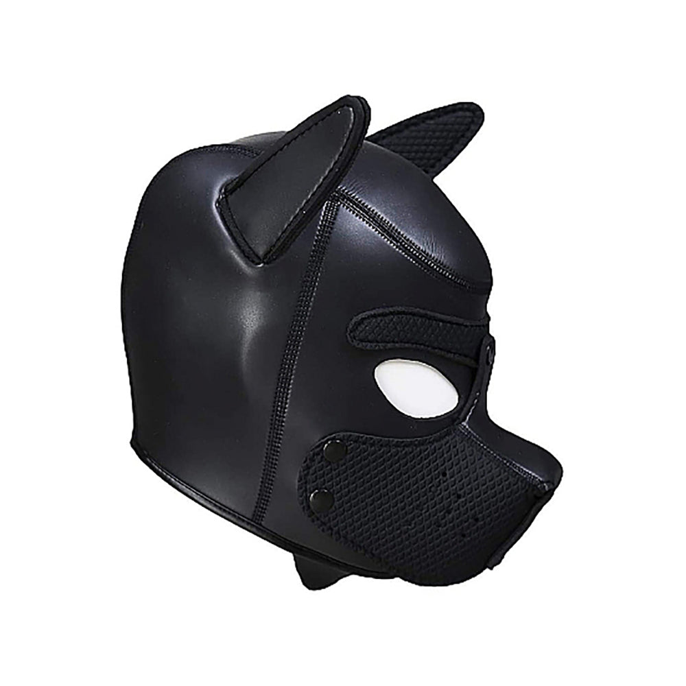 Ouch Puppy Play Neoprene Puppy Hood Blk