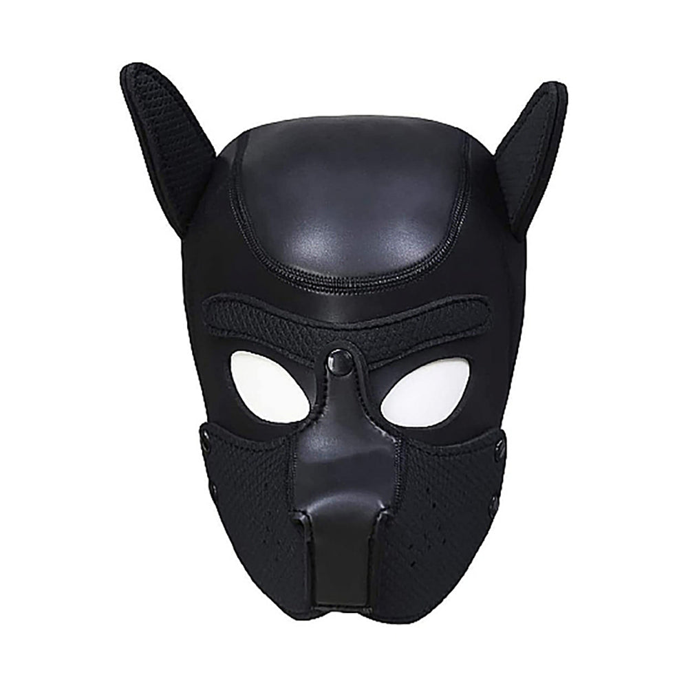 Ouch Puppy Play Neoprene Puppy Hood Blk