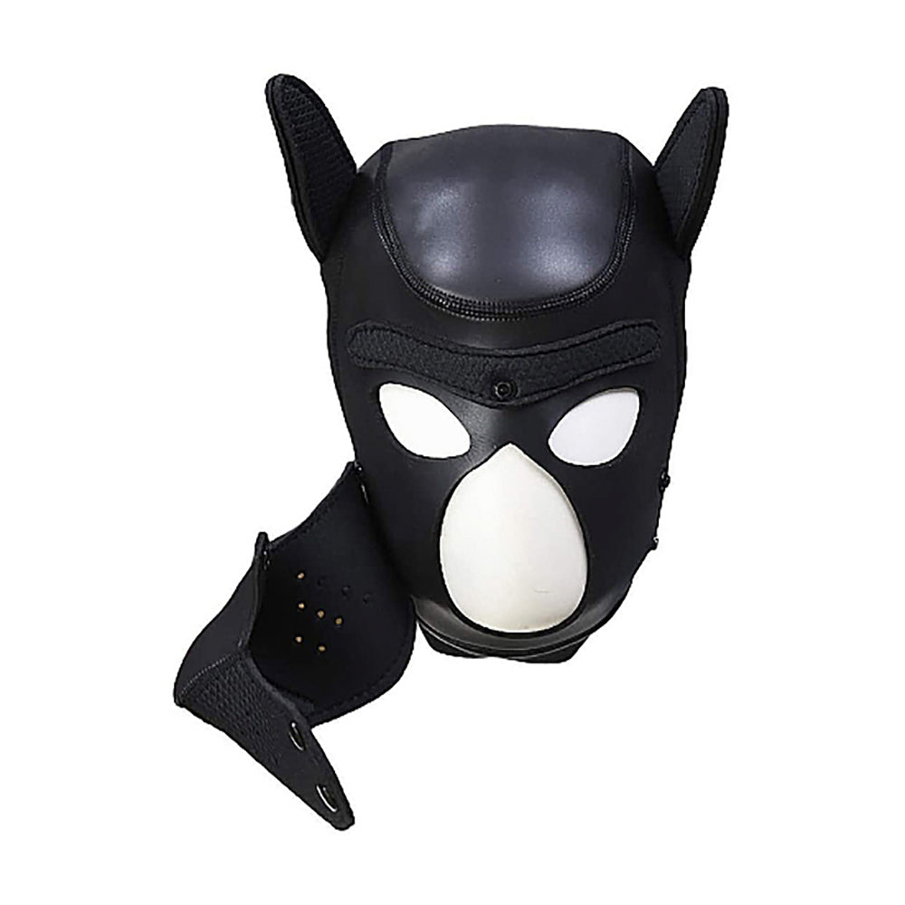 Ouch Puppy Play Neoprene Puppy Hood Blk