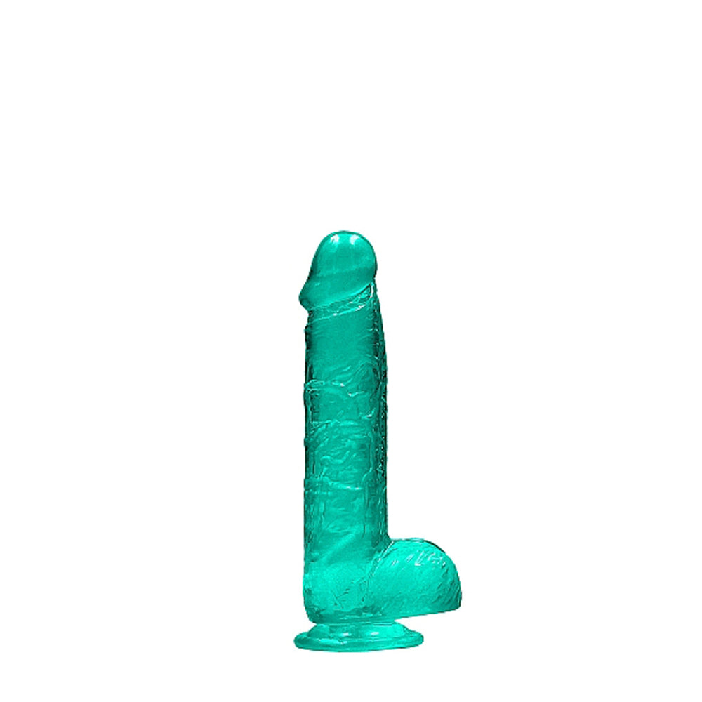 RealRock CC 6in Dildo WBalls&Suction Tur