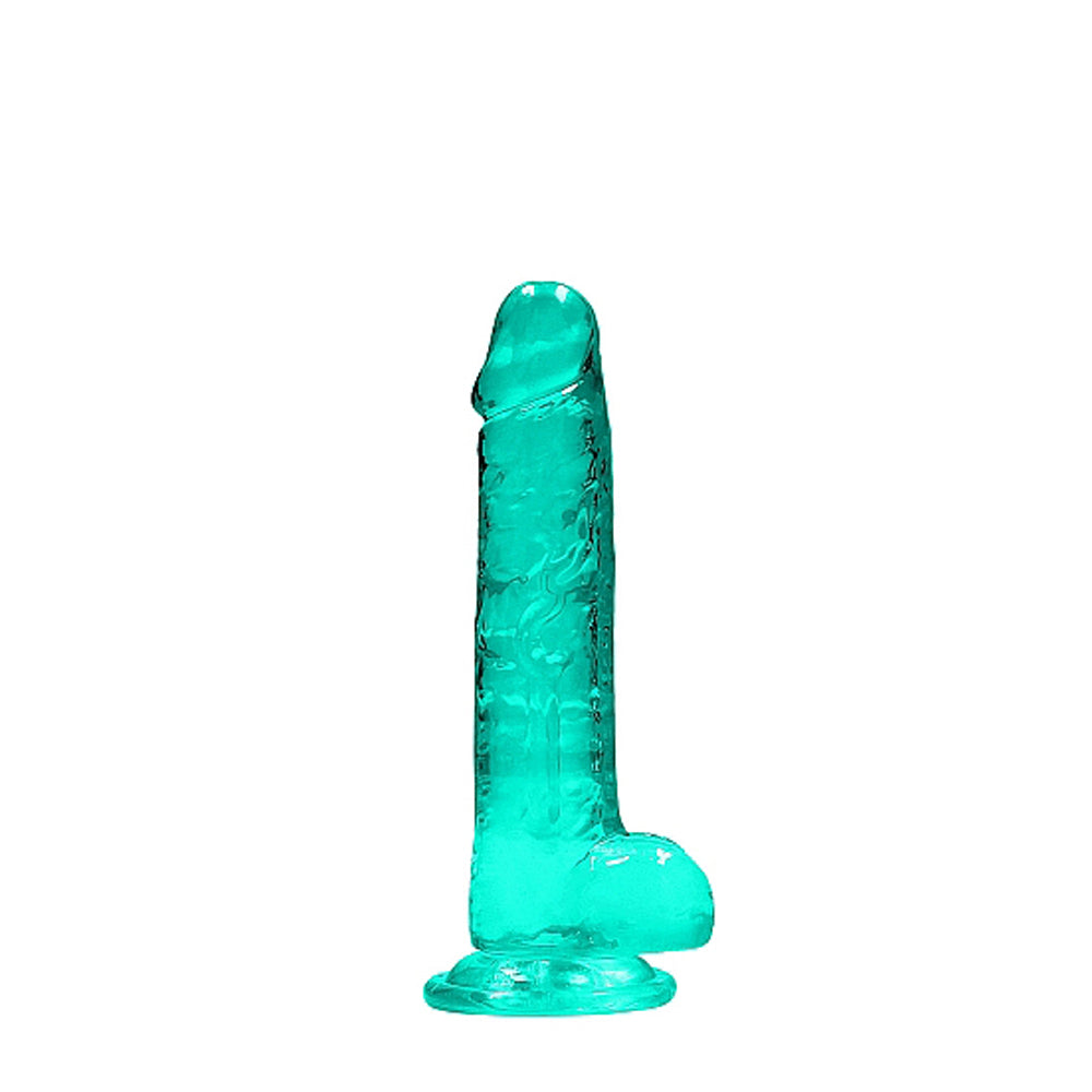 RealRock CC 7in Dildo WBalls&Suction Tur