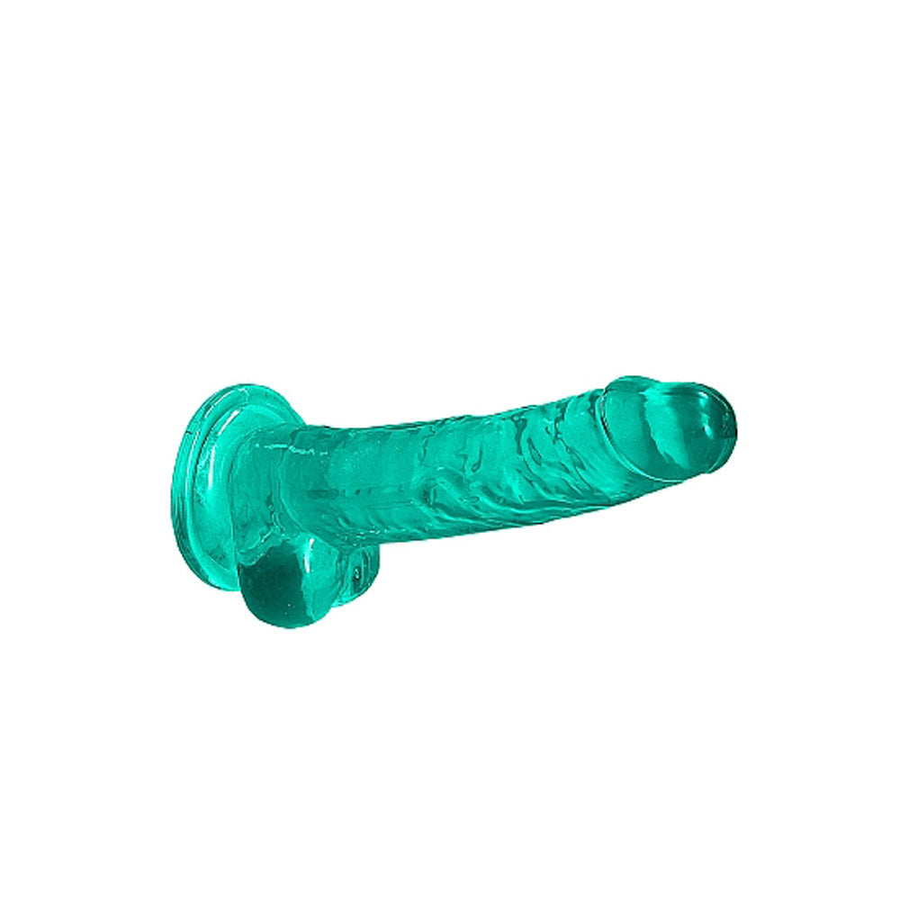 RealRock CC 7in Dildo WBalls&Suction Tur