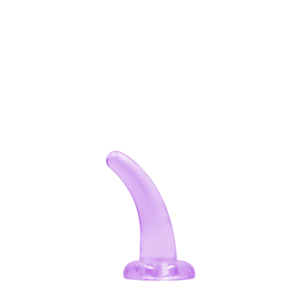 RealRock CC 5in Curve Dildo WSuction Pur