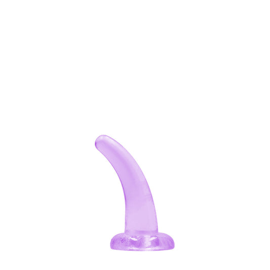 RealRock CC 5in Curve Dildo WSuction Pur