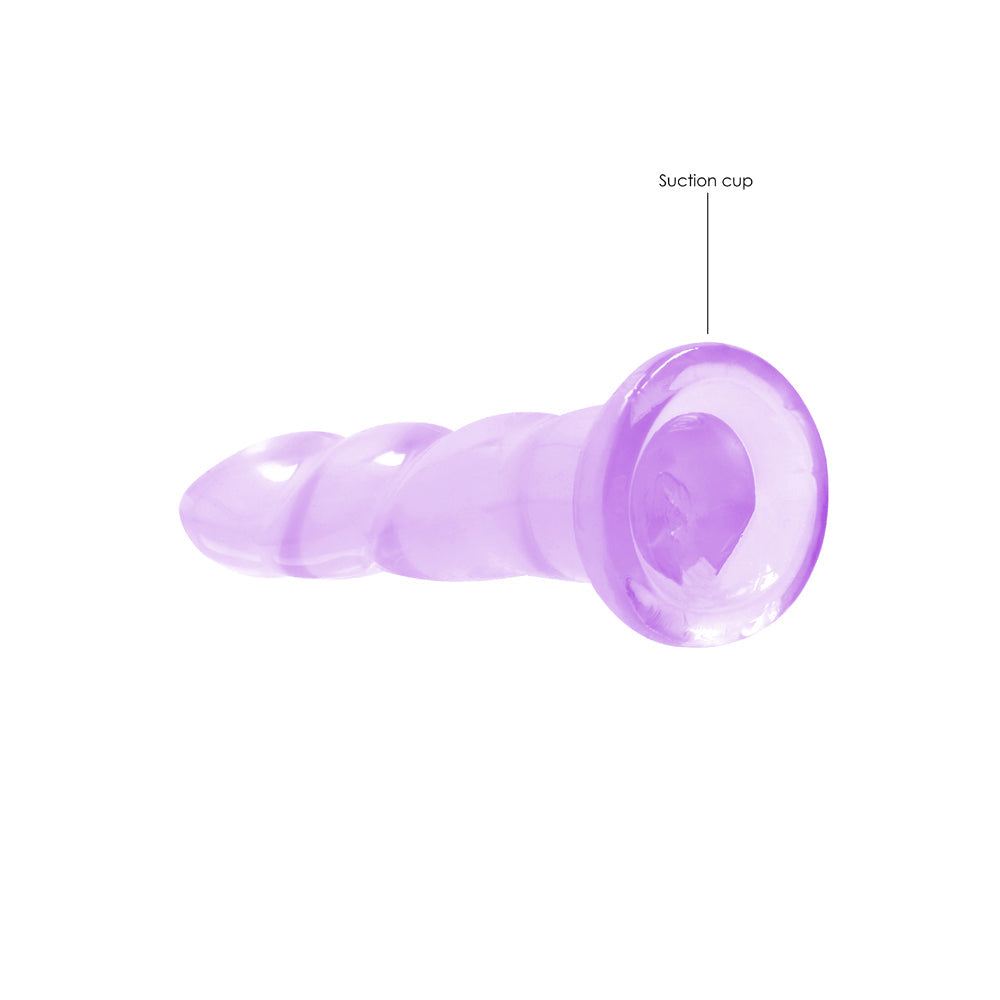 RealRock CC 7in Twist Dildo WSuction Pur