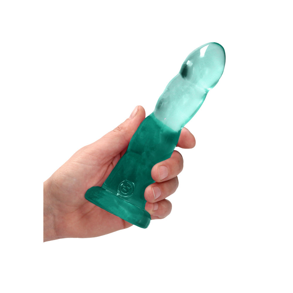 RealRock CC 7in Twist Dildo WSuction Tur