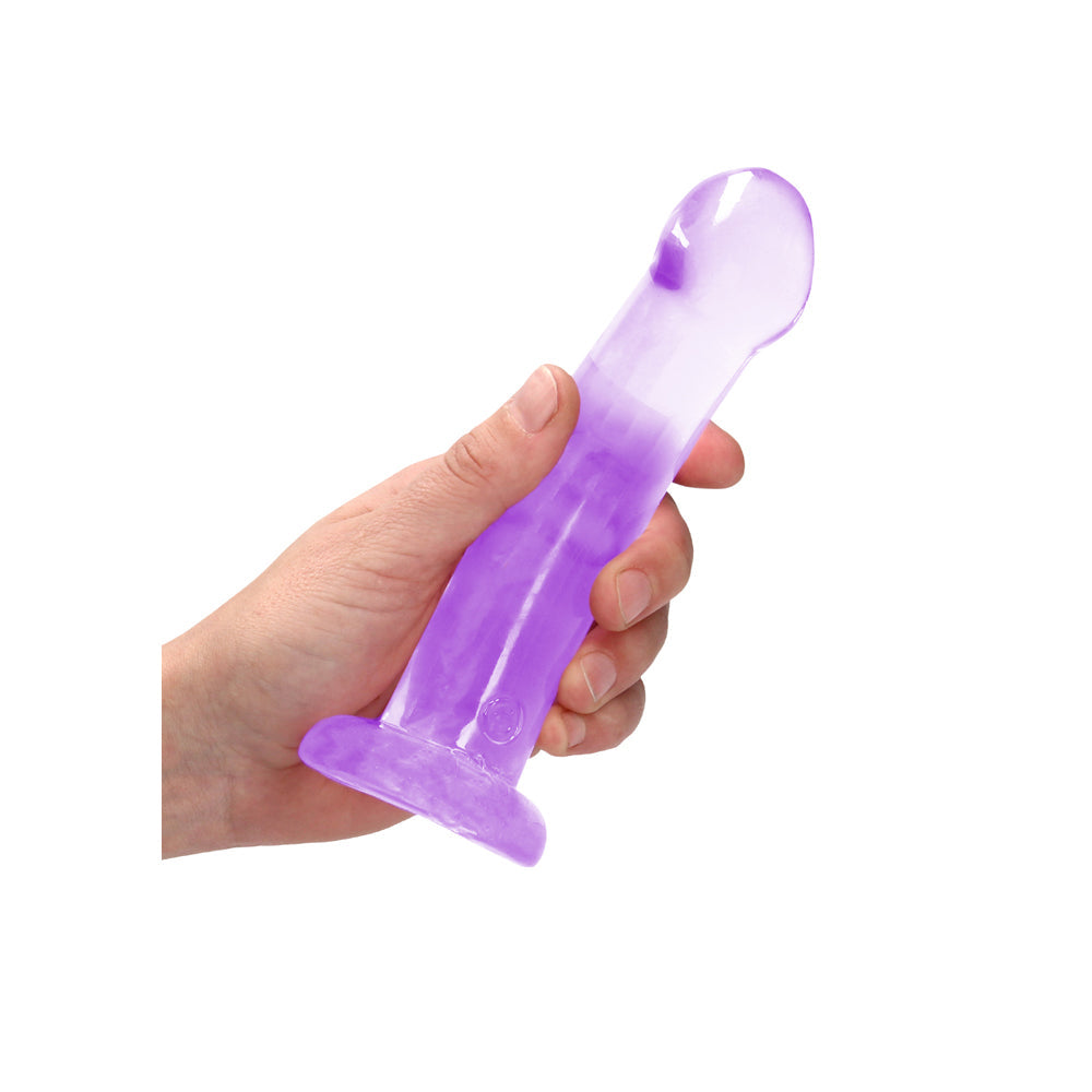 RealRock CC 7in Dildo W/Suction Cup Pur