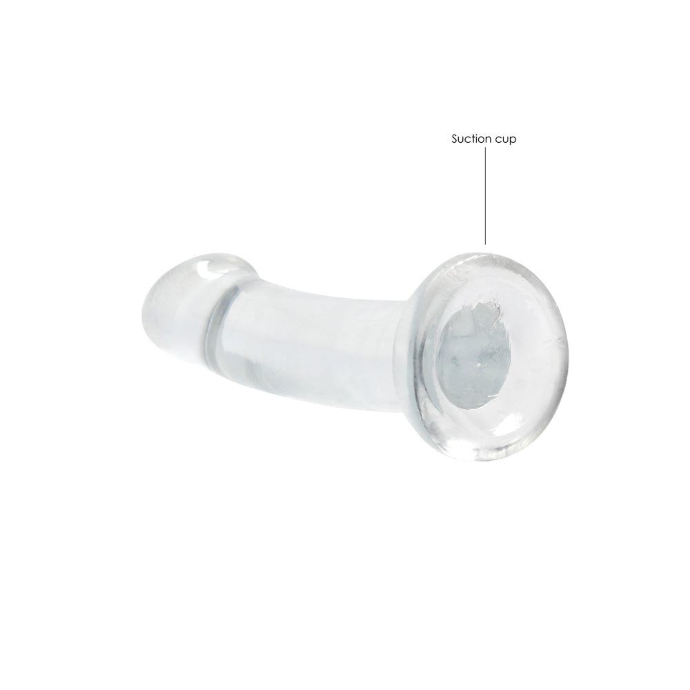 RealRock CC 7in Dildo W/Suction Cup Clr