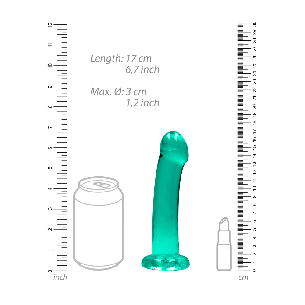 RealRock CC 7in Dildo W/Suction Cup Tur