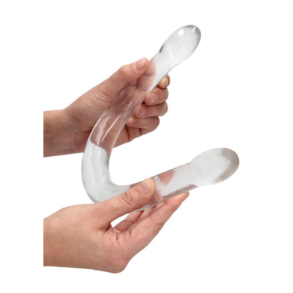 RealRock CC 17in Double Dildo Clear