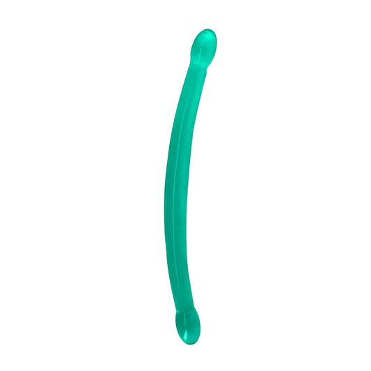 RealRock CC 17in Double Dildo Turquoise