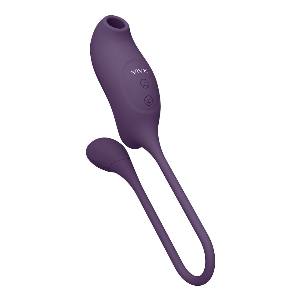 VIVE QUINO Air Wave Vibrating Egg Purple