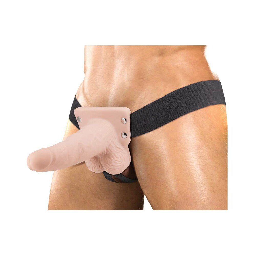 Erection Assist Hollow Strap-On Vib 6 Wh