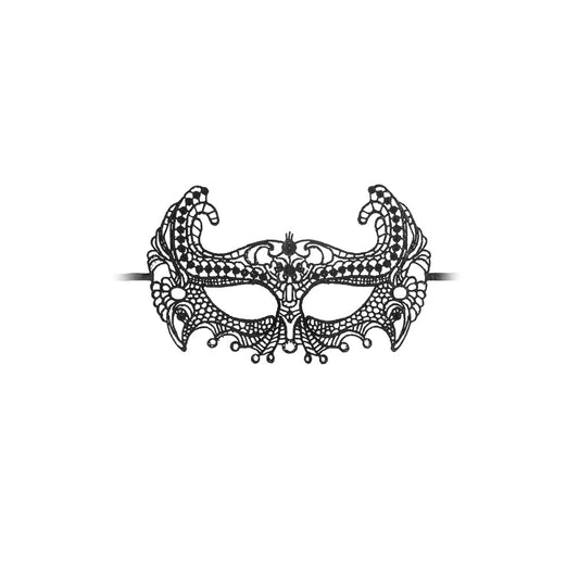 Ouch B&W Empress Lace Eye Mask Black