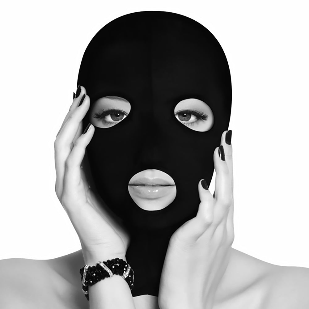 Ouch B&W Subversion Mask Mouth&Eye Blk