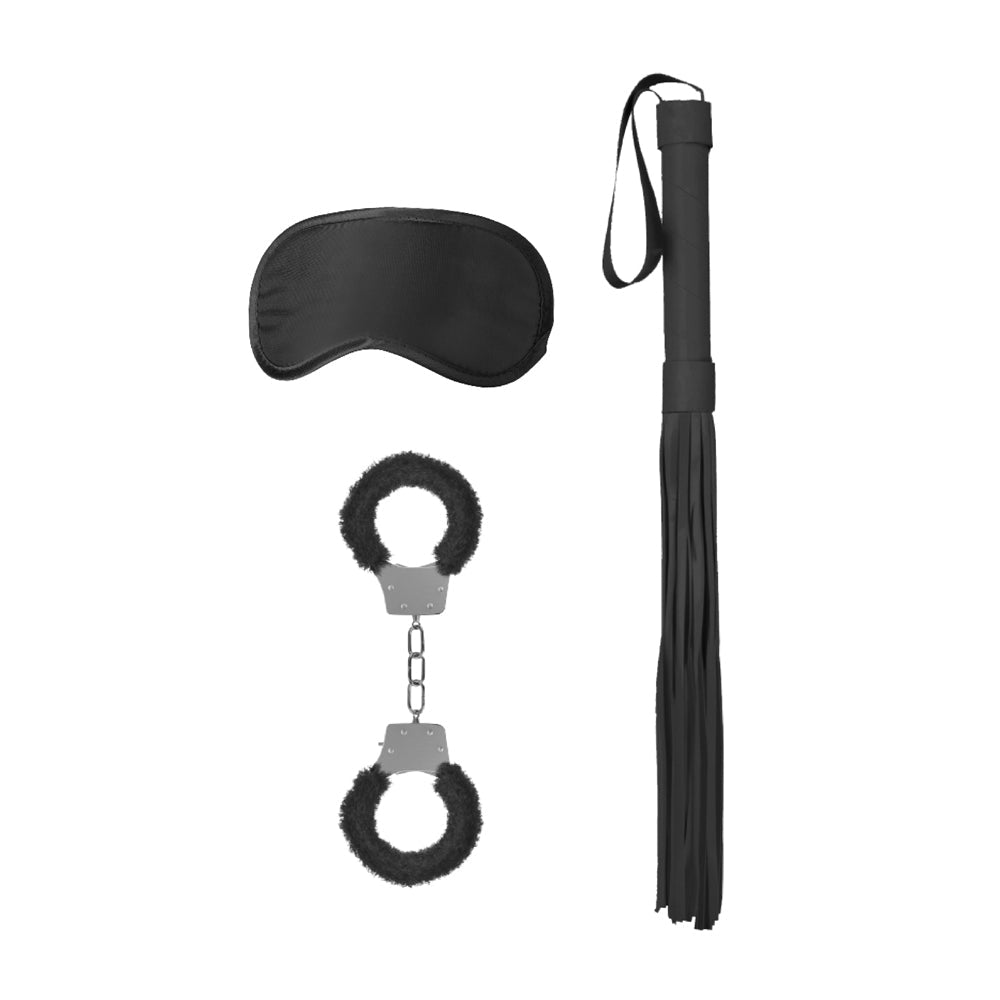 Kit introductorio de bondage Ouch B&amp;W n.º 1 negro