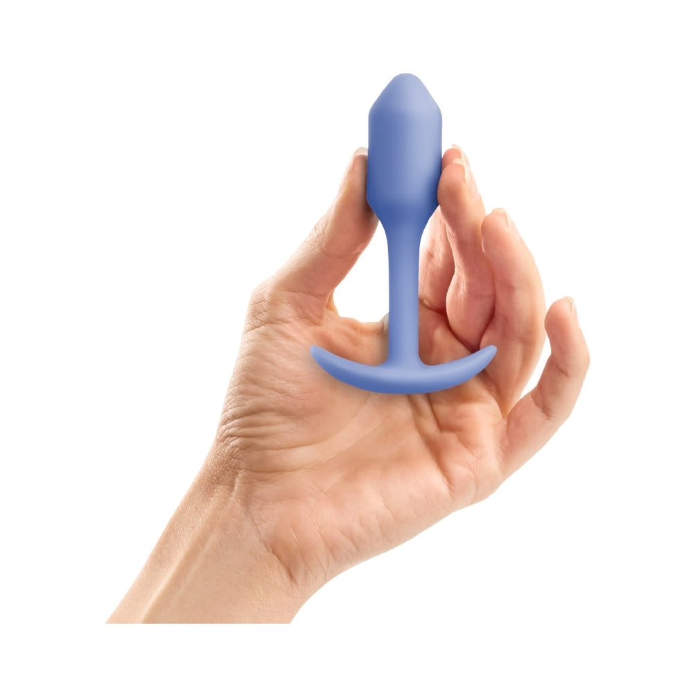 B-Vibe Snug Plug 1 violeta