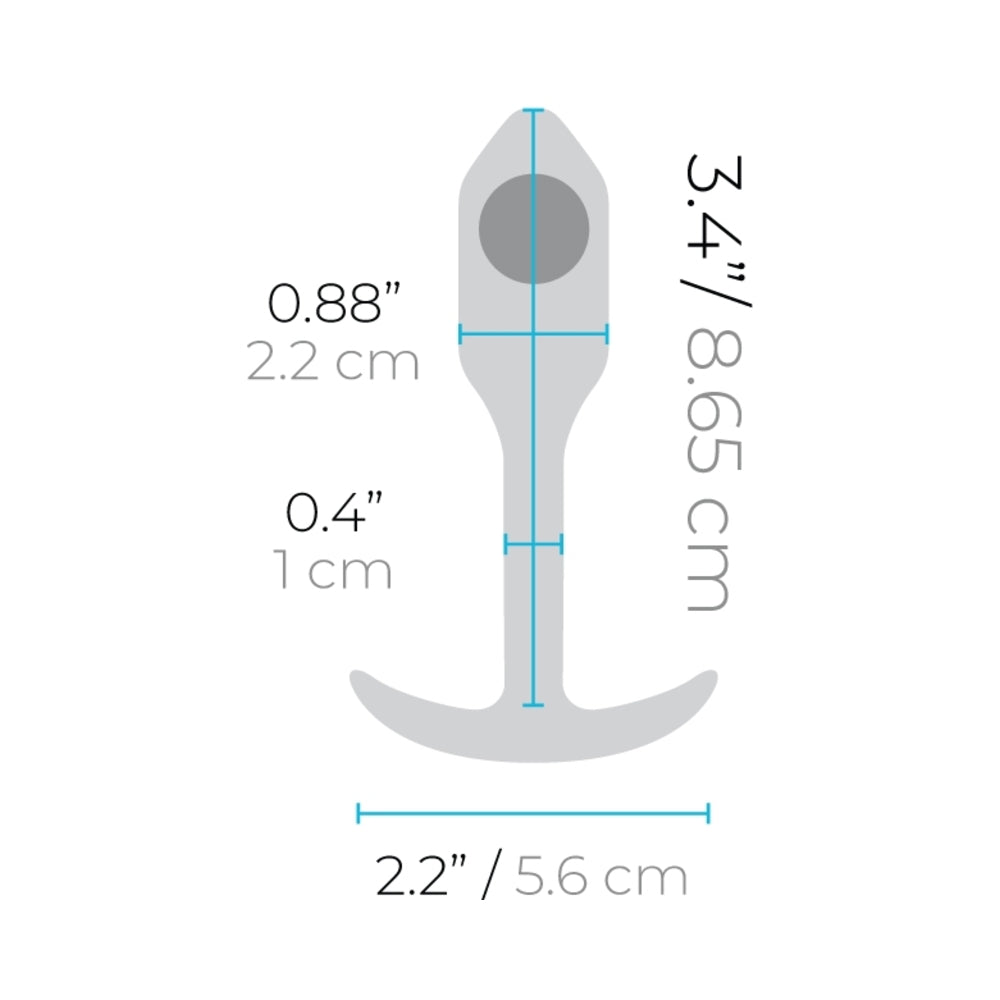 Tapón analizador b-Vibe Snug 1 menta