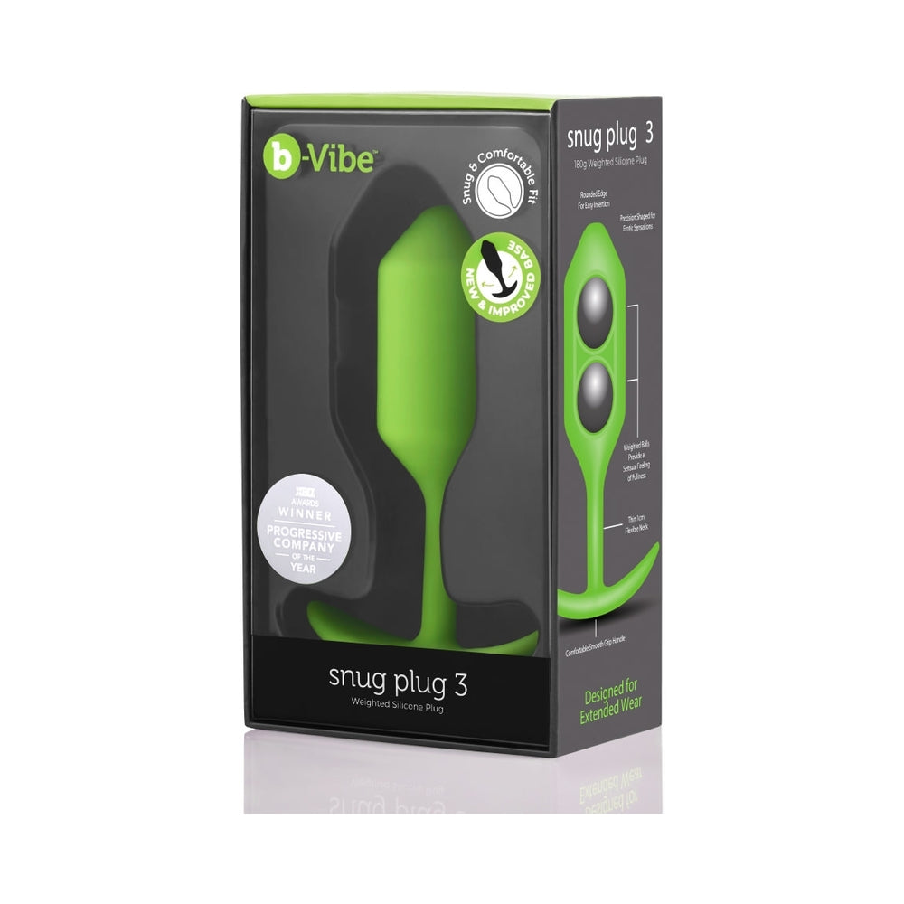 b-Vibe Snug Plug 3 Lime