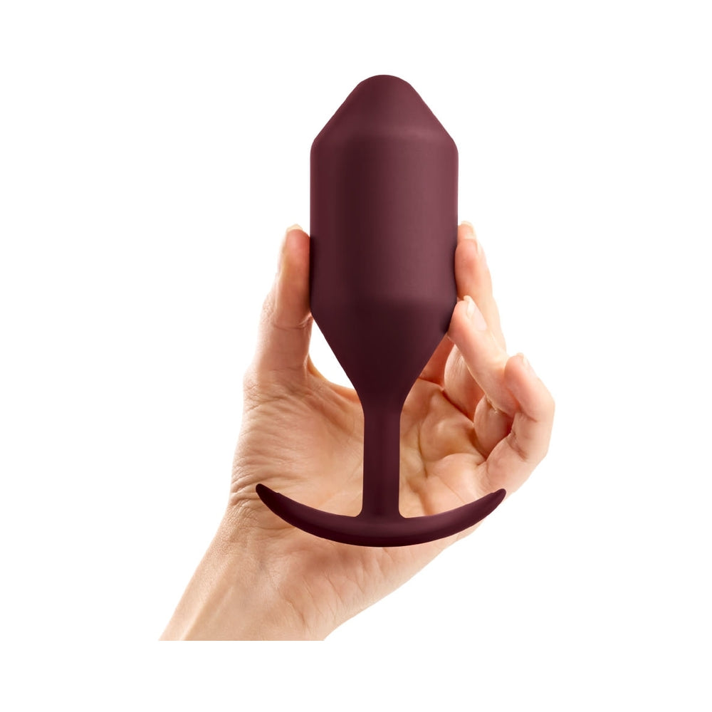 b-Vibe Snug Plug 5 Dark Red